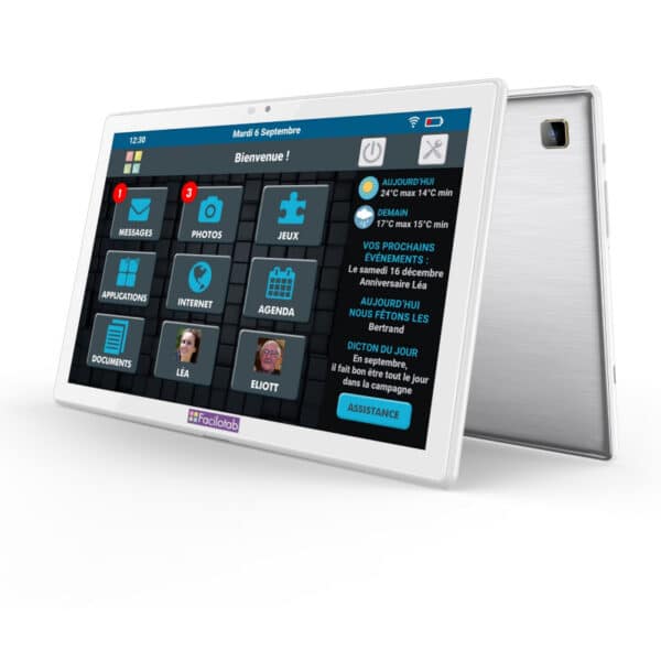Facilotab L - WIFI/4G - 32 Go - Tablette simplifiée pour seniors – Image 2