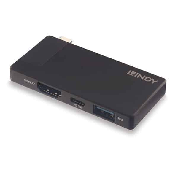 DST-Micro, Micro Docking Station USB C pour Laptop avec résolution 4K et charge 100W