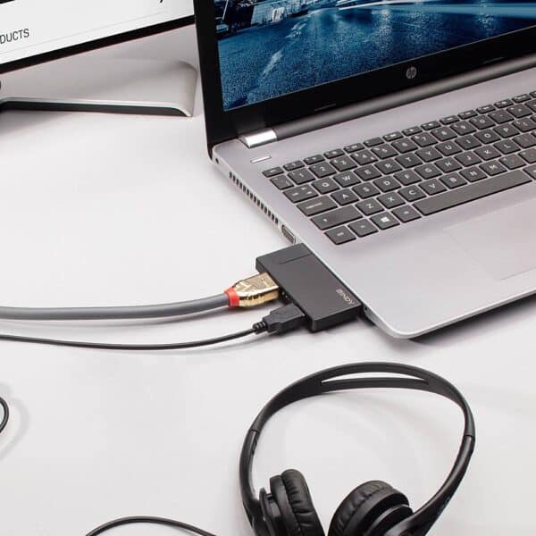DST-Micro, Micro Docking Station USB C pour Laptop avec résolution 4K et charge 100W – Image 5