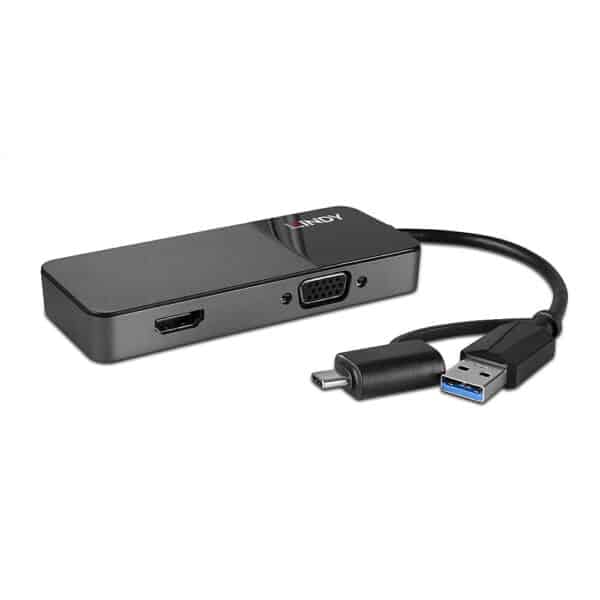 Convertisseur USB 3.0 Type A & C vers HDMI & VGA